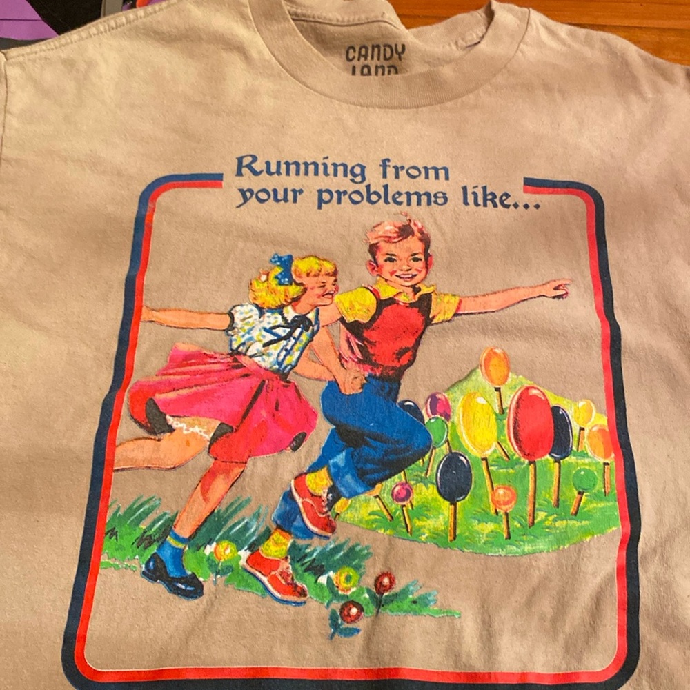 Candy land women’s Large T-shirt